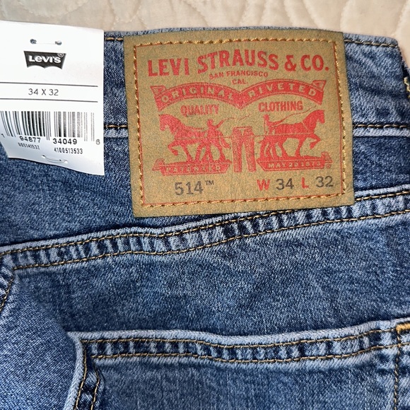 NEW Levi’s 514 straight men’s jeans - Picture 11 of 16